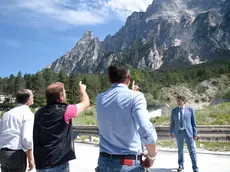 Il sopralluogo dei tecnici