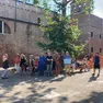 La protesta di giovedì mattina del 3 luglio