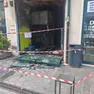 I danni provocati dall’incendio al distributore automatico di San Donà