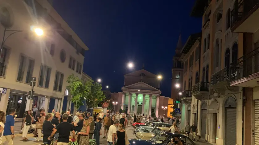 Un momento della Notte Bianca a San Donà