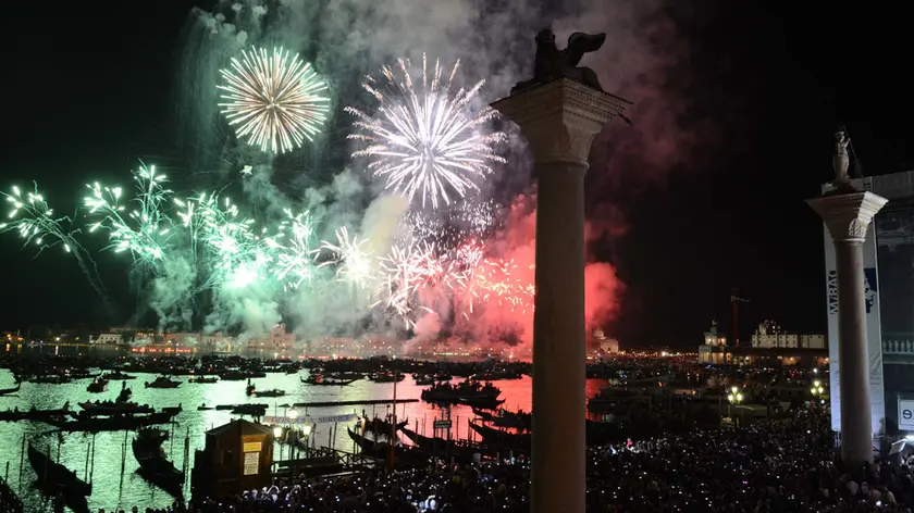 Lo spettacolo dei fuochi del Redentore