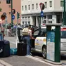 Un taxi a Mestre
