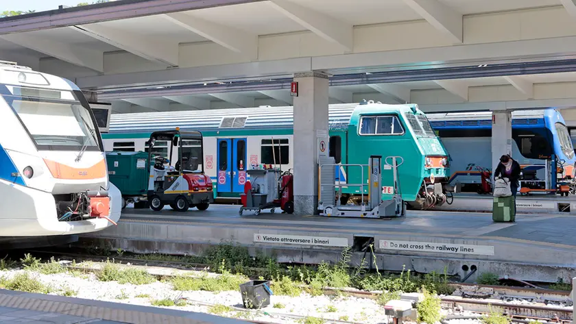 La stazione dei treni di Trieste (Silvano)