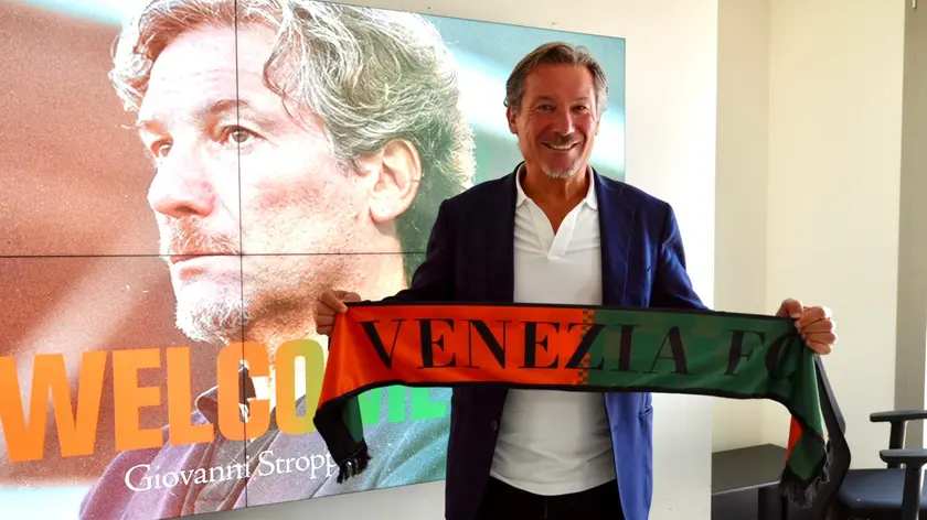 Giovanni Stroppa, nuovo tecnico del Venezia (foto Lorenzo Pòrcile)