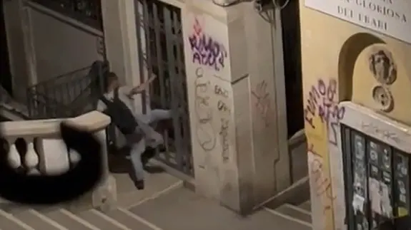 Il primo tentativo di entrare