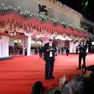 Via ai lavori per l'allestimento della mostra del cinema di Venezia