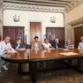 I membri della coalizione di centro sinistra “La stagione buona” che correranno insieme alle prossime elezioni e che ieri hanno presentato la loro proposta di statuto speciale per la città