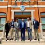 Matteo Gasparato, nuovo commissario del Porto di Venezia, con i dirigenti dell’Autorità