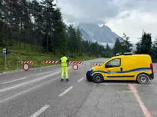 Lo sbarramento sull'Alemagna venedno da Cortina