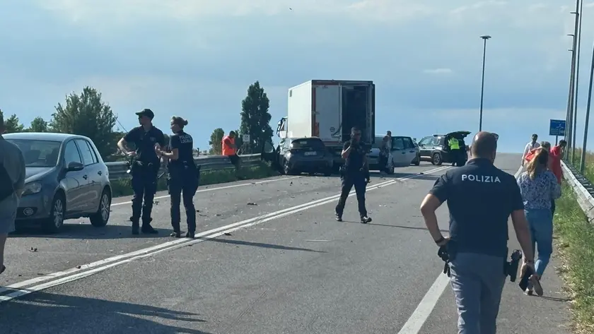 Lo schianto mortale di sabato pomeriggio in via Adriatico