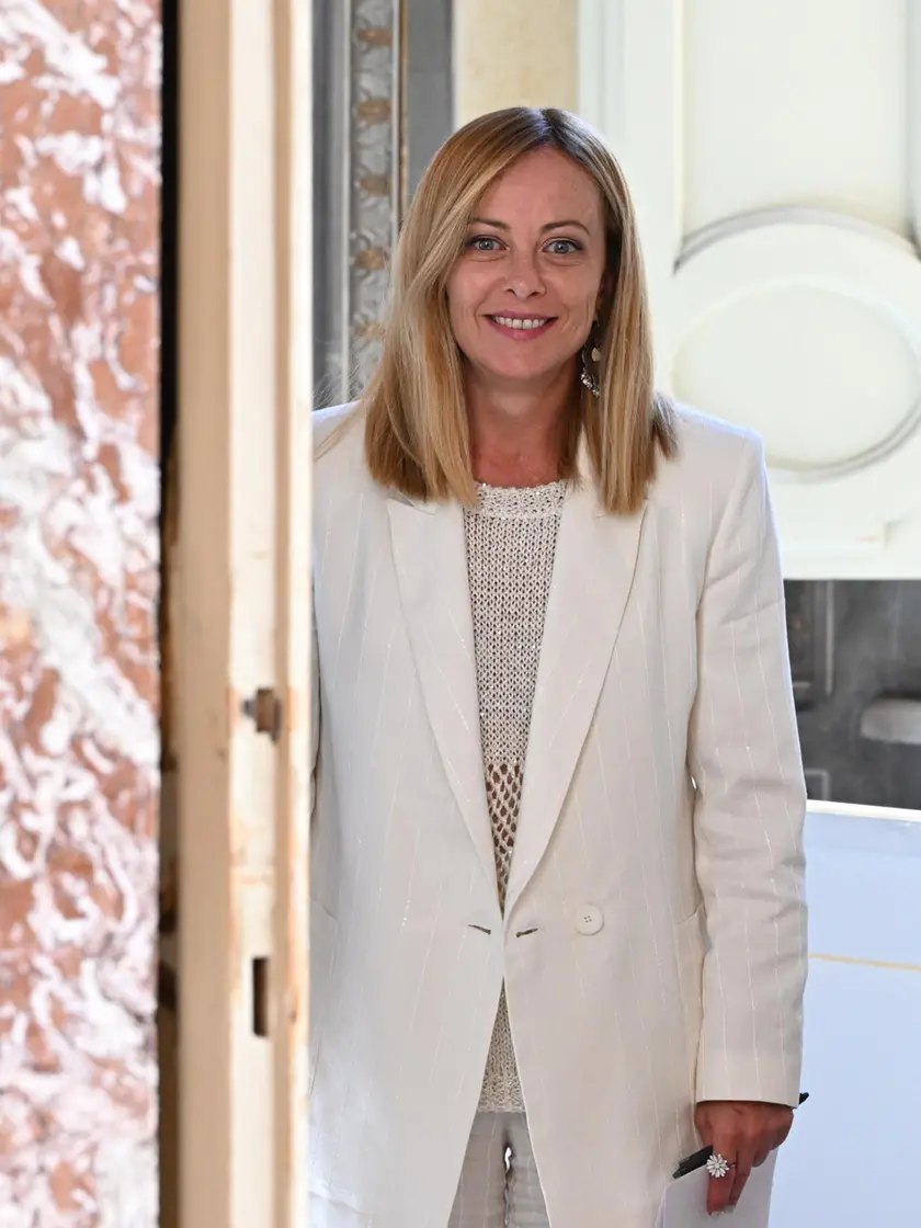 La premier Giorgia Meloni