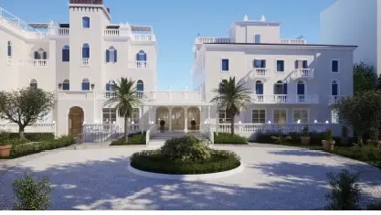L’hotel Casa Bianca di Mario Moretti Polegato a Jesolo