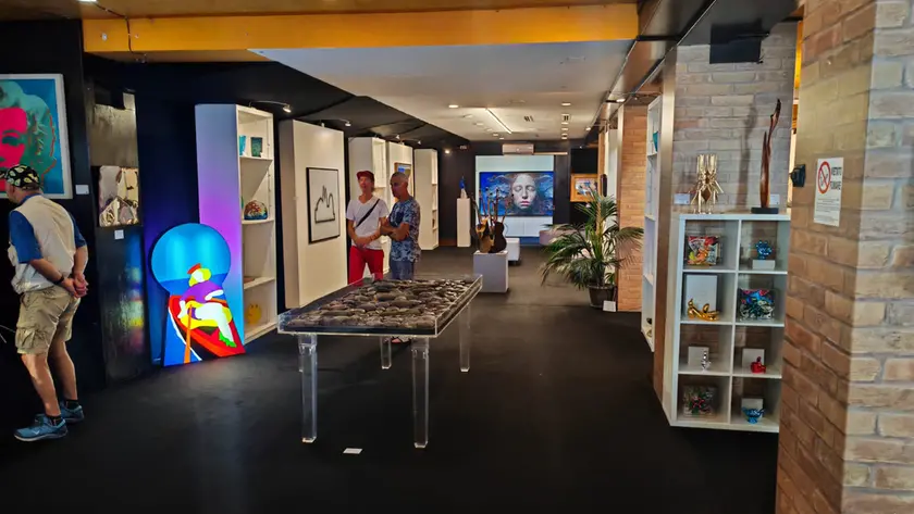 Uno scorcio della Galleria Orler a Jesolo