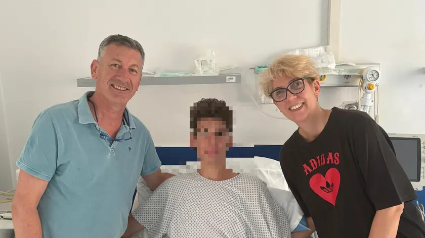 Il quindicenne è stato dimesso dall'ospedale dopo una settimana di ricovero