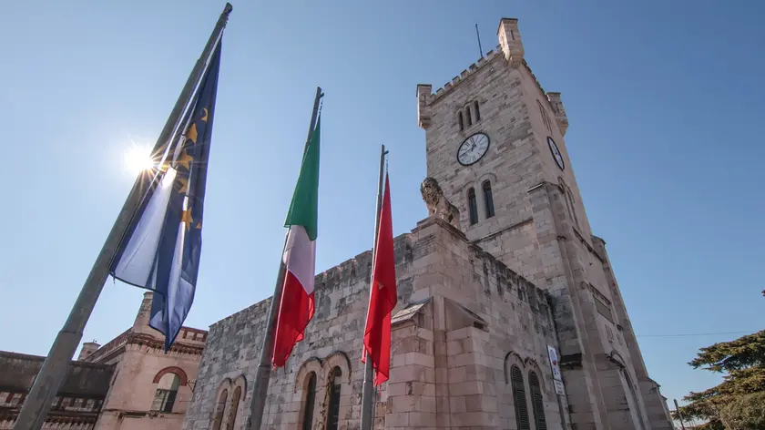 La Torre del Lloyd a Trieste, sede dell'Autorità portuale (Lasorte)