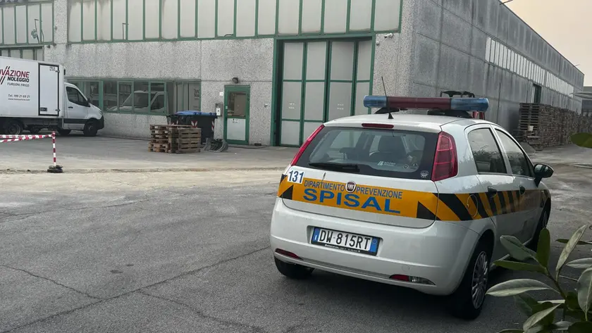 Sul posto lo Spisal (foto Pòrcile)