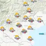 Le previsioni di Arpav per la notte e la mattinata di venerdì 25 luglio