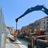 I lavori in corso a Venezia