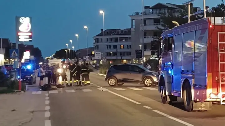 L'incidente in via Fausta