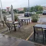 Il plateatico del Tic Tac Caffè di Mestre