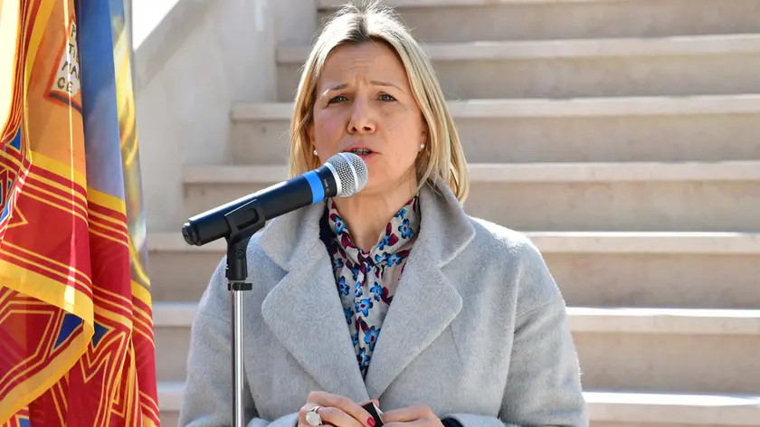 L'assessora regionale alla Sanità Manuela Lanzarin