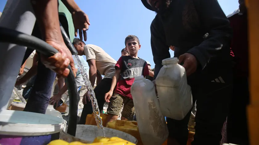 A Gaza è anche emergenza idrica