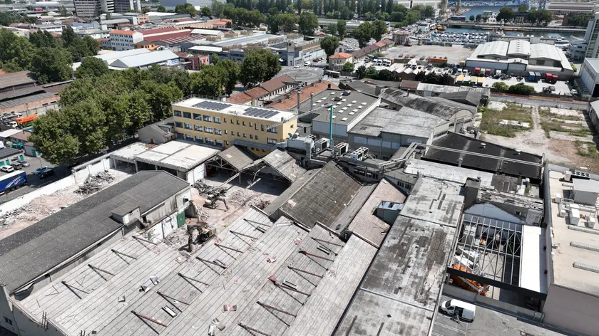 L'ex Feltrificio veneto a Porto Marghera