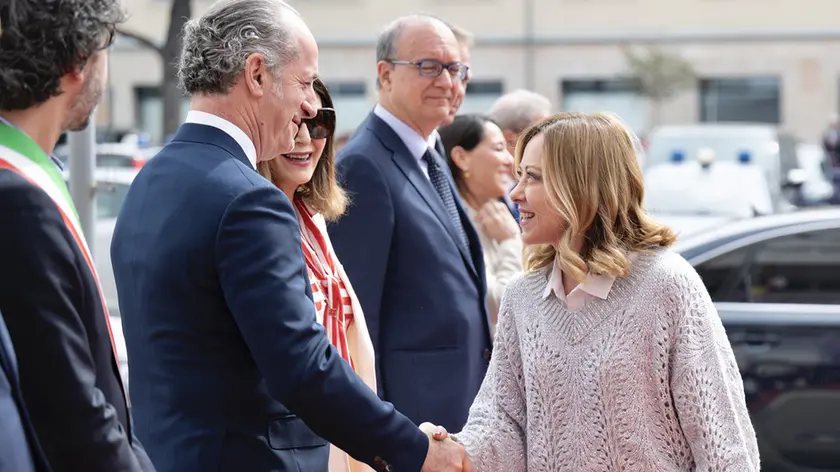 Luca Zaia a Roma tra trattative e futuro politico (foto di repertorio)