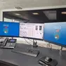 La sala per il controllo dei dispositivi barcavelox al comando della polizia municipale di Venezia