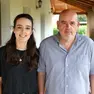 Paolo Nanut assieme alla figlia Valentina che sta portando avanti l’attività con amore e dedizione Foto Daniele Tibaldi