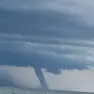 La tromba marina al largo di Sottomarina
