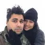 Alessandro Venier assieme alla compagna Mailyn Castro Monsalvo