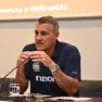 Vieri durante la presentazione della tappa di Lignano della sua Bobo Summer Cup