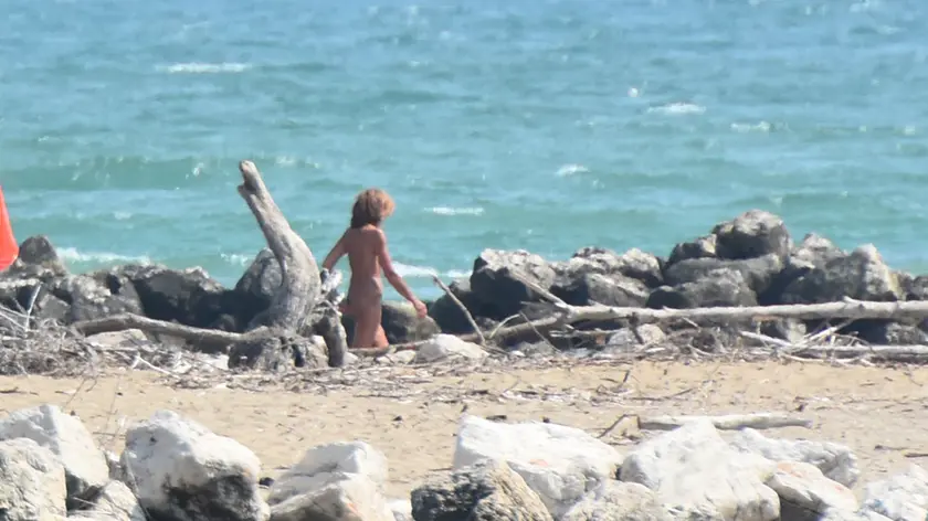 La spiaggia naturista Laguna del Mort a Eraclea