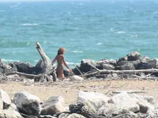 La spiaggia naturista Laguna del Mort a Eraclea
