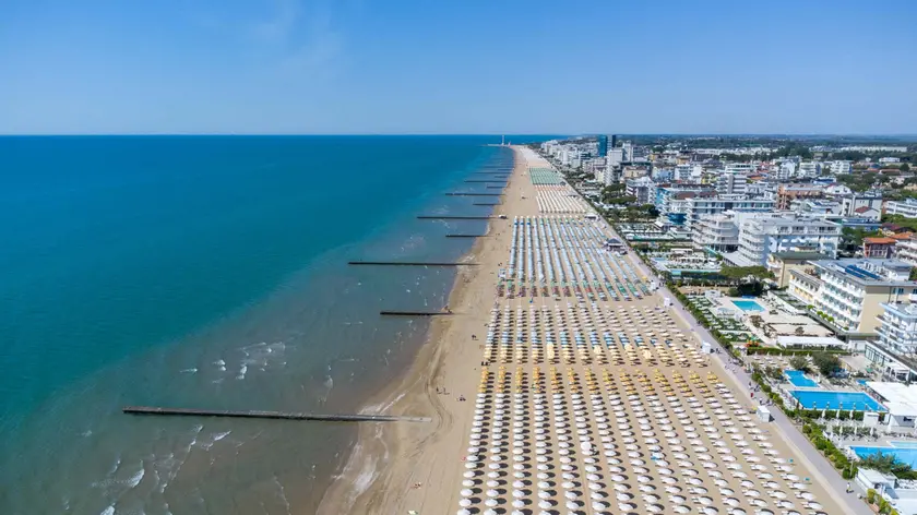 La spiaggia di Jesolo