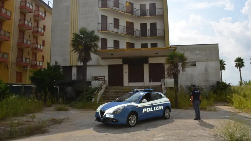 L'intervento della polizia