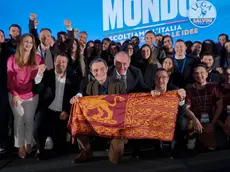 La foto finale al congresso della Lega a Padova