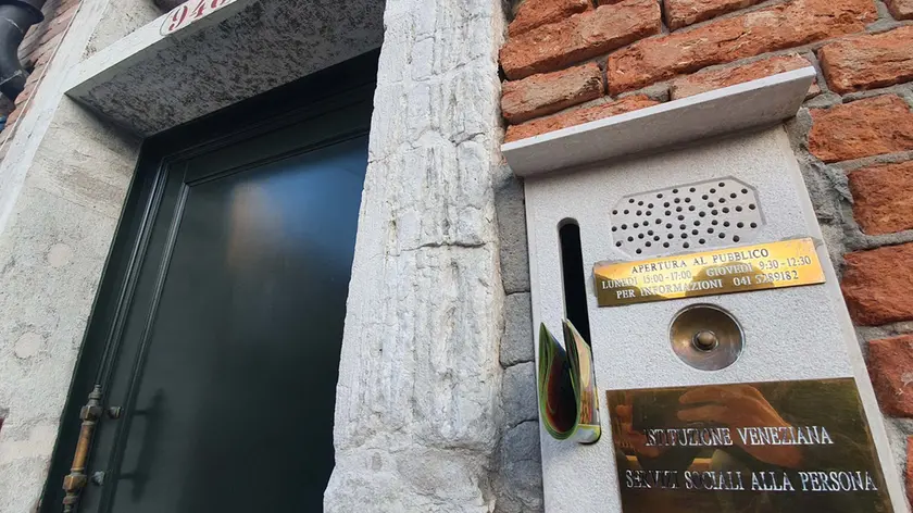 La sede dell'Ipab Istituzione Veneziana