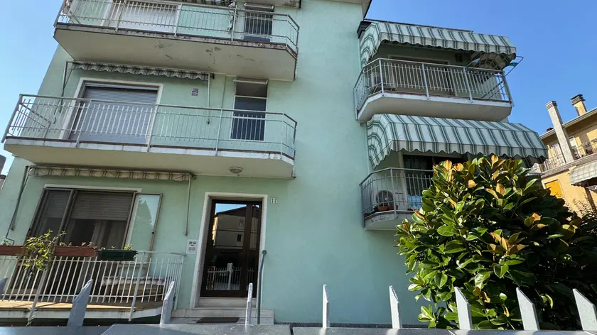 Il condominio dove è avvenuta la tragedia a Marghera