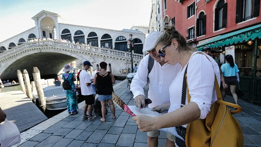 Turisti a Venezia