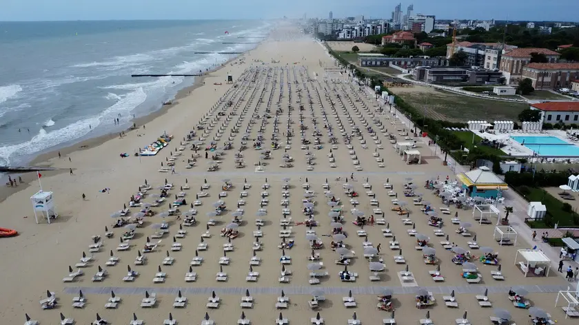 La spiaggia di Jesolo