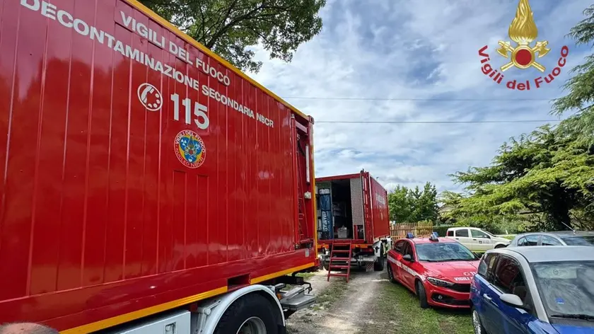 Il luogo della tragedia