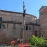 I giardinieri al lavoro per il taglio alberi