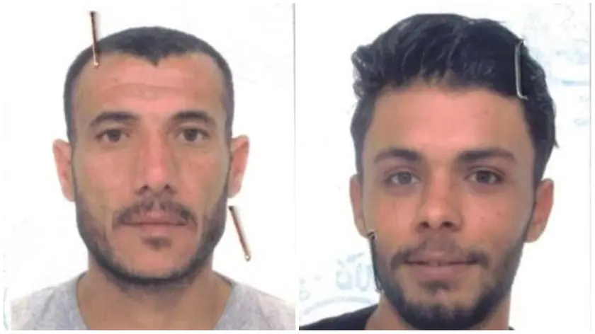 Da sinistra: Sayed Abdelwahab Mahmoud e Ziad Saed Abdou Mustava