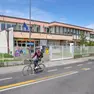 L'esterno del liceo Giorgione di Castelfranco