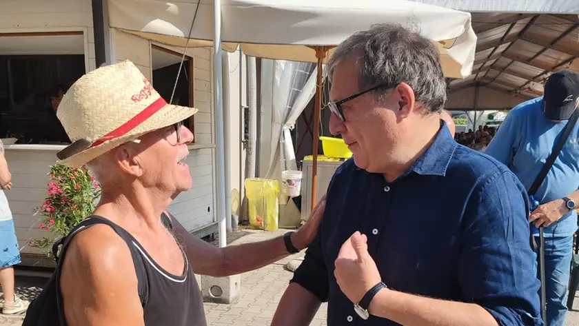 Manildo in campagna elettorale