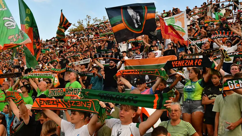 La curva del Venezia Calcio