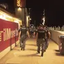 La polizia di pattuglia sul lungomare di Jesolo