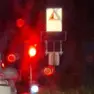 Il semaforo che regola il traffico nella zona di San Vito